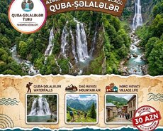 Quba şəlalər turu