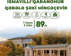 2 günlük Şamaxı İsmayıllı Qəbələ Oğuz Şəki turu