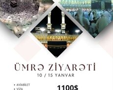 Məkkə Mədinə Ziyarəti Yanvar ayında