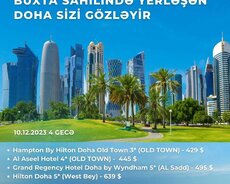 Buxta sahilində yerləşən Doha sizi gözləyir