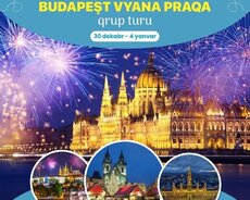 Vyana, praqa, Budapeşt turu