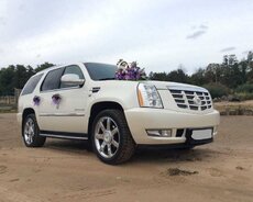 Заказ автомобиля Cadillac Escalade на свадьбу жениху