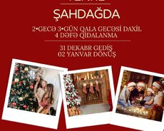 Yeni ili Şahdağda 3 Gün