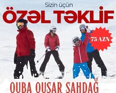 Quba Qusar Şahdağ Turu 2 günlük vip