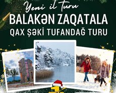 Yeni il Balakən Qax Zaqatala turu 2 gün 1 gecə
