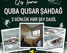 2 günlük hər şey daxil Qusar turu