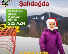 Şahdağda Yeni il turu
