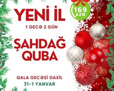 Yeni ildə Quba Qusar Şahdağ turu