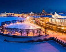 Yeni ilin ilk günlərin Sankt Peterburqda qeyd edin