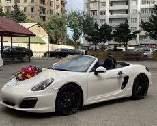 Заказ свадебного автомобиля жениха Porsche boxster