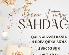 Yeni İli Şahdağda qeyd et Quba Qusar turu