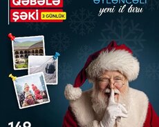 Yeni il Qəbələ Şəki Turu