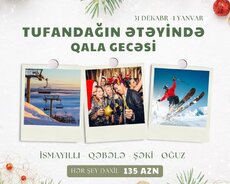 Yeni il turu Tugandağ - Qəbələ