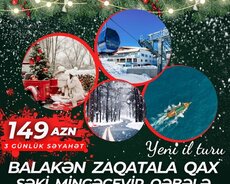 Balakən Zaqatala Qax Qəbələ Mingəçevir turu