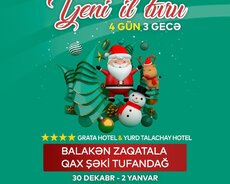 Tufandağ Balakən Zaqatala Qax Şəki turu