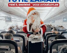 Bakı - İstanbul Endirimli yeni il Aviabilet