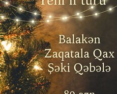 Yeni il Balakən Zaqatala Qax Şəki Qəbələ turu