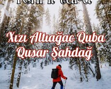 Quba Qusar Xizi Altiağac Şahdağ Turu