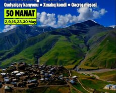 1 günlük Quba - Xınalıq turu