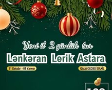 Yeni il turları Lənkəran Astara