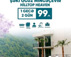 Zaqatala Qax Şəki Oğuz Mingəçevir turu