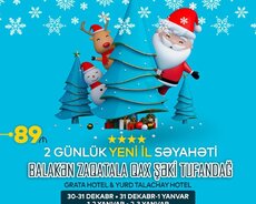 Tufandağ Balakən Zaqatala Qax Şəki Turu