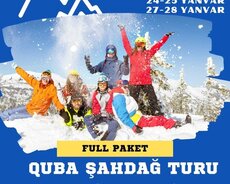 Quba - Qusar - Şahdağ Qiş Turu