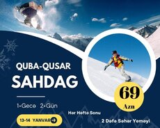 Quba - Qusar - Şahdağ Turu
