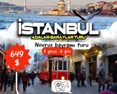 Novruz bayramı İstanbul Qrup Turu 20-