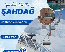 Quba Arena Hoteli İlə Şahdağ Turu