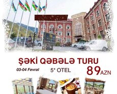 5* Şəki Palace otel ilə Şəki Qəbələ Turu