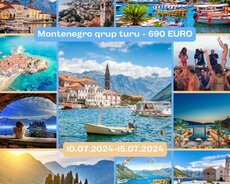 İyul ayında Montenegro qrup turu