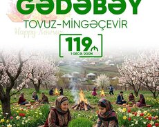 Novruza özəl Mingəçevir Gədəbəy Tovuz turu