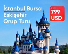 İstanbul-Bursa-Eskişehir qrup turu