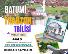 Tbilisi Batumi - Trabzon - Rize Qrup Turu