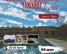 2 günlük Cənnət Bağı hoteldə Quba turu