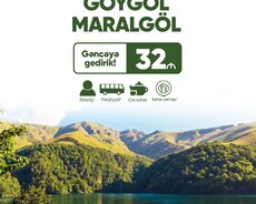 Gəncə Göygöl Maralgöl turu