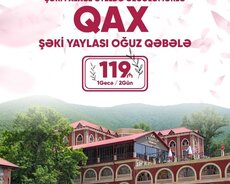 2 günlük Qax Şəki Oğuz Qəbələ turu