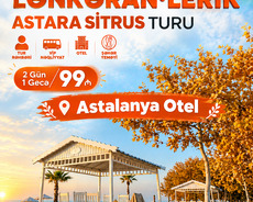 Zəfər bayramına özəl Lənkəran Astara sitrus turu