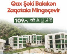 Hilltopheaven hoteldə Qax Şəki Balakən turu