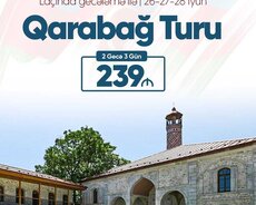 3 günlük Qarabağ turu