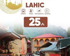 1 günlük İsmayıllı Lahıc turu
