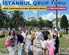 İstanbul qrup turu (aprel, may, iyun, iyul )