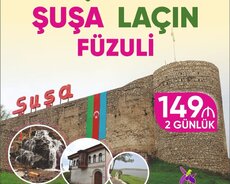 Șuşa Laçın Füzuli-köndələnçay Turu
