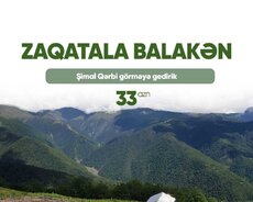 1 günlük Zaqatala Balakən turu