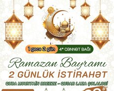 Ramazan bayramina özəl Quba - Qusar turu