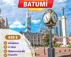 Batumi Tbilisi Trabzon Qurup Turu