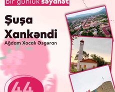 Şuşa Xankəndi Xocalı Ağdam Əsgəran turu