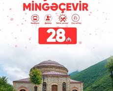1 günlük Şəki Mingəçevir turu