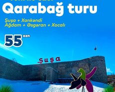 Şuşa Ağdam Xocalı Xankəndi turu